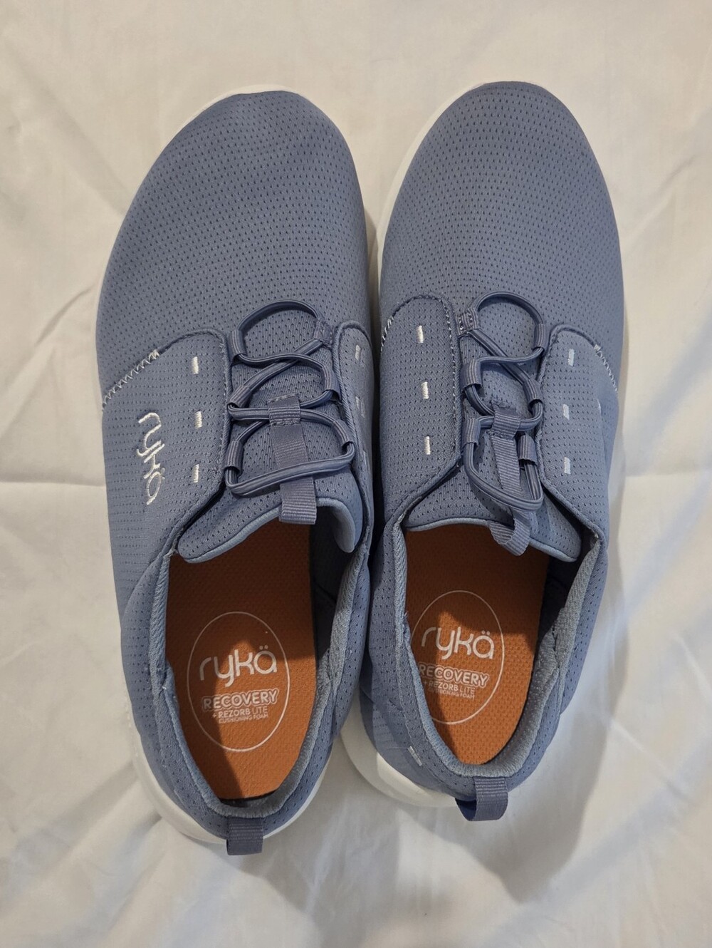 Ryka Men's Slip-On Recovery Sneakers - Light Blue